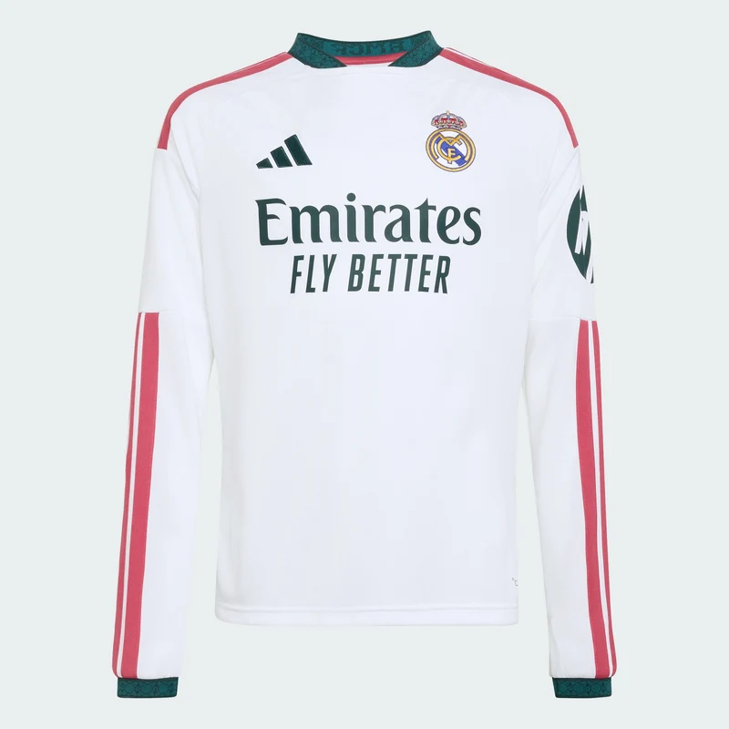 adidas Kids Real Madrid 26/27 Home Jersey Long Sleeve Kids