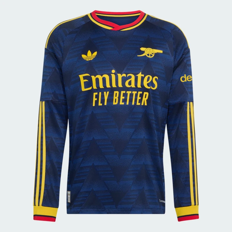 adidas Men Arsenal FC 26/27 Away Authentic Longsleeve Jersey
