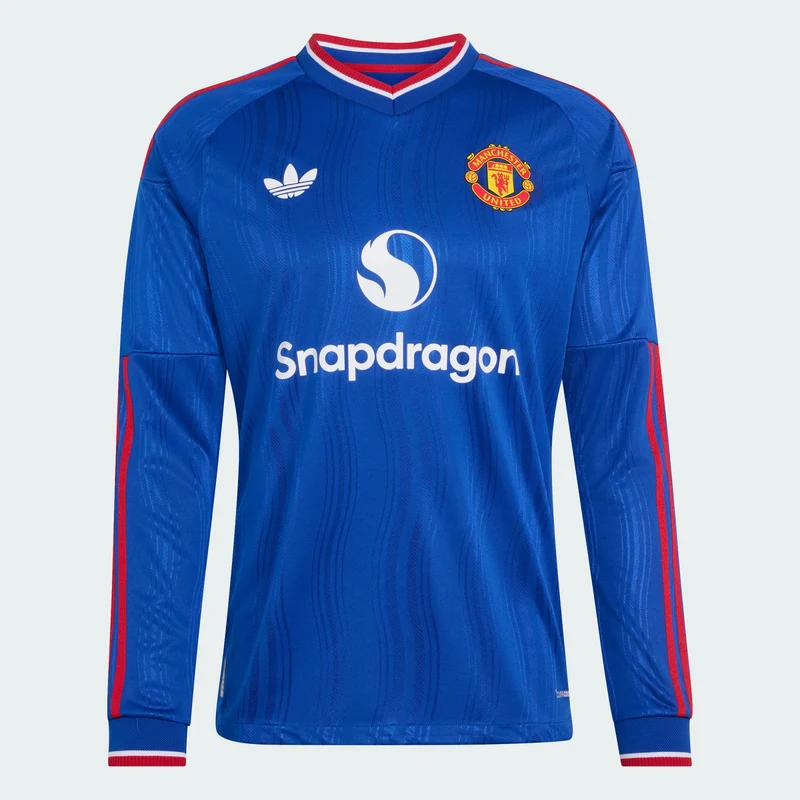 adidas Men Manchester United 26/27 Away Authentic Jersey Longsleeve