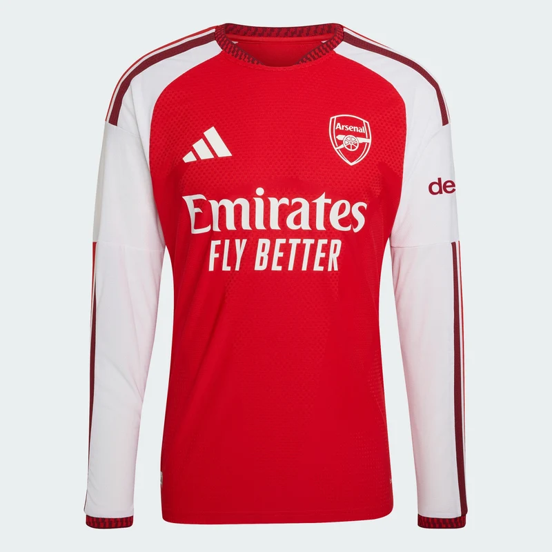 adidas Men Arsenal FC 26/27 Home Authentic Long Sleeve Jersey