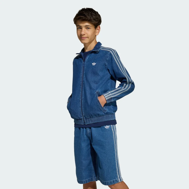 adidas Originals Kids FIREBIRD TRACK TOP DENIM