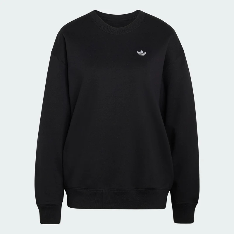 adidas Originals Women ESSENTIALS CREW LONG FLEECE OS Sweatshirt