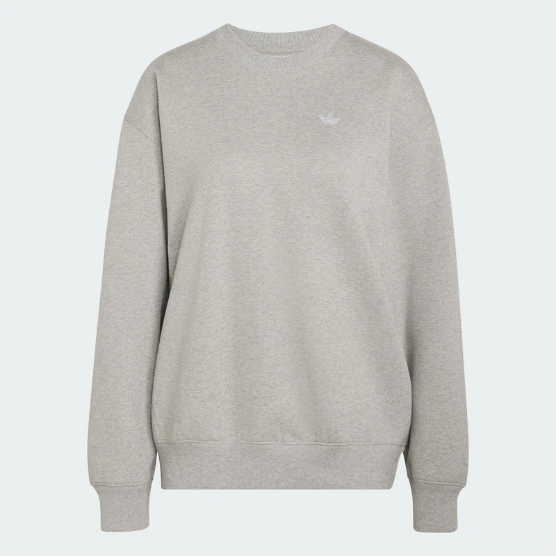 adidas Originals Women ESSENTIALS CREW LONG FLEECE OS Sweatshirt