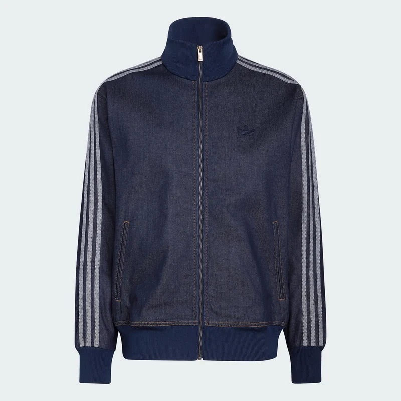 adidas Originals Men FIREBIRD ADICOLOR RAW DENIM TRACK TOP
