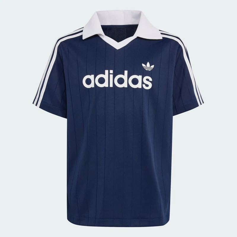 adidas Originals Kids LOOSE PINSTRIPE POLO TEE