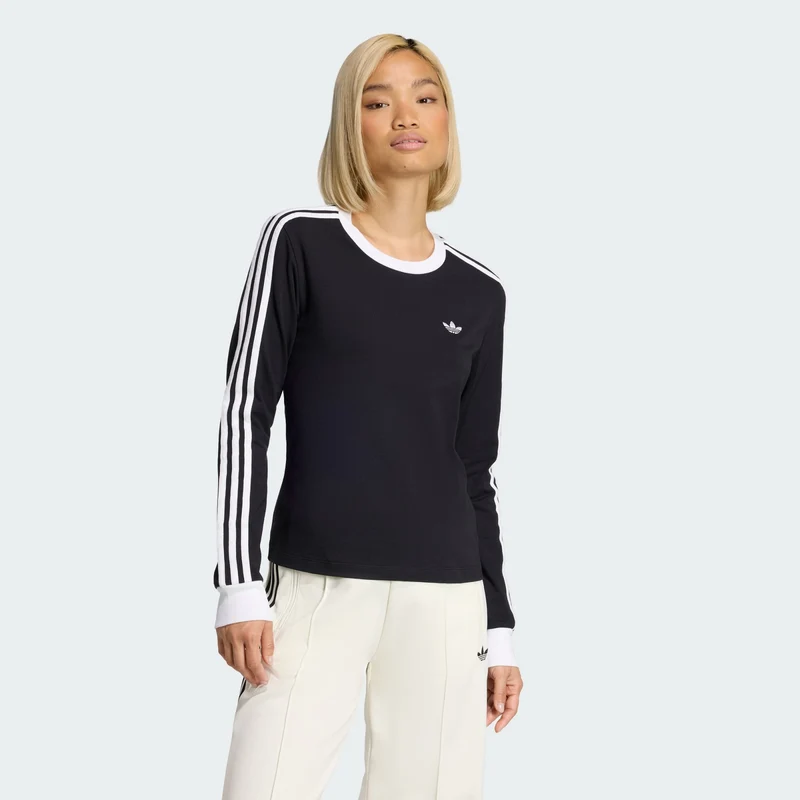 adidas Originals Women 3 STRIPES LONG SLEEVE (SLIM) T-Shirt