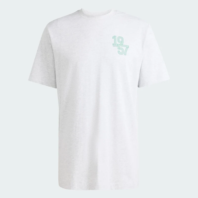 adidas Men Real Madrid Heritage Heavy Cotton T-Shirt