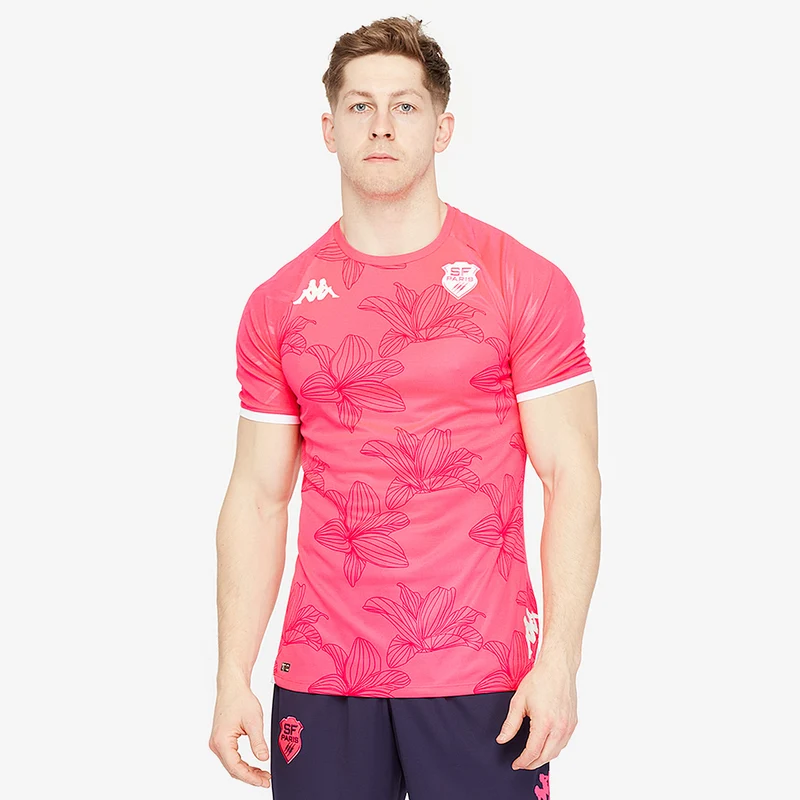 Kappa Stade Francais 22/23 Warm Up Tee