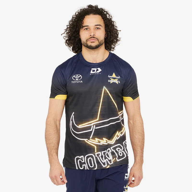 Dynasty North Queensland Cowboys 2023 Warm Up Tee