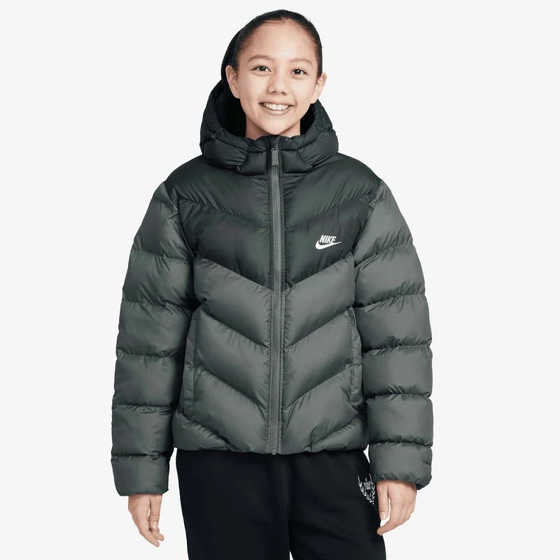sportswear all day play Therma-FIT gewatteerd ruimvallend kinderjack