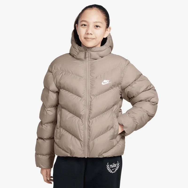 sportswear all day play Therma-FIT gewatteerd ruimvallend kinderjack