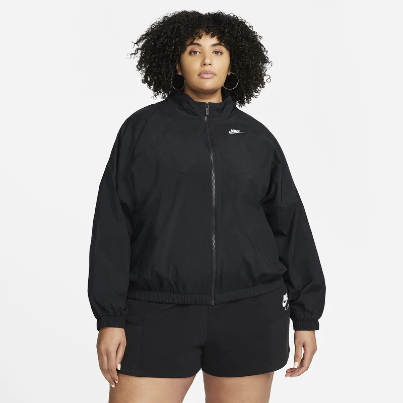 Nike Women's Woven Jacket (Plus size) Sportswear Essential W