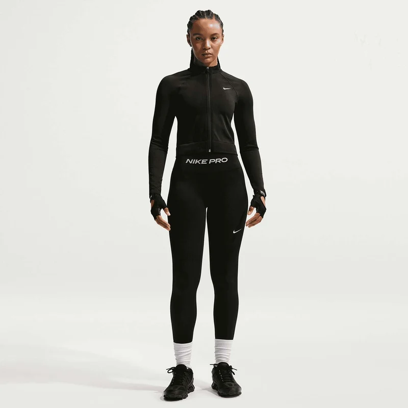 pro seamless Dri-FIT Full-Zip Mid-Layer Top
