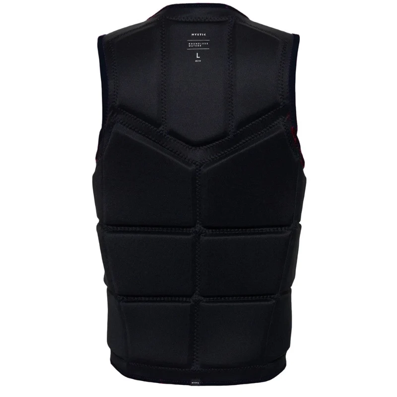Brand Impact Vest Fzip Wake CE Red