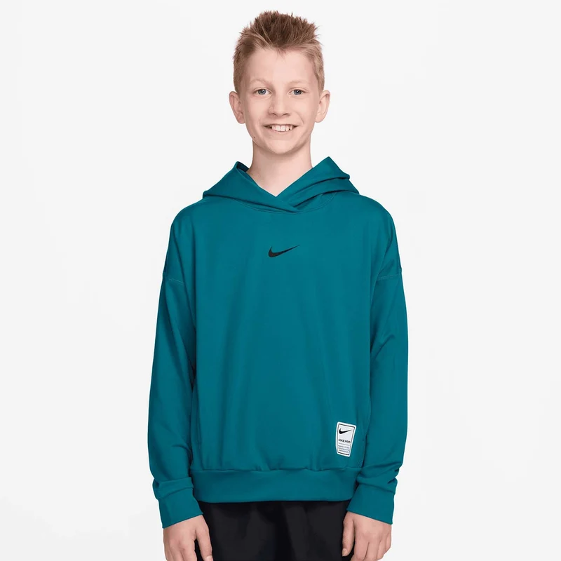 pro big kids' (boys') dri-fit fleecehoodie