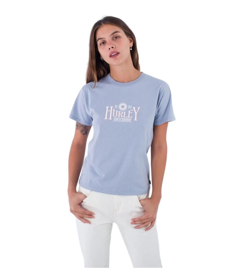 Organic Surf & Sunshine T-Shirt | Blue Blizzard