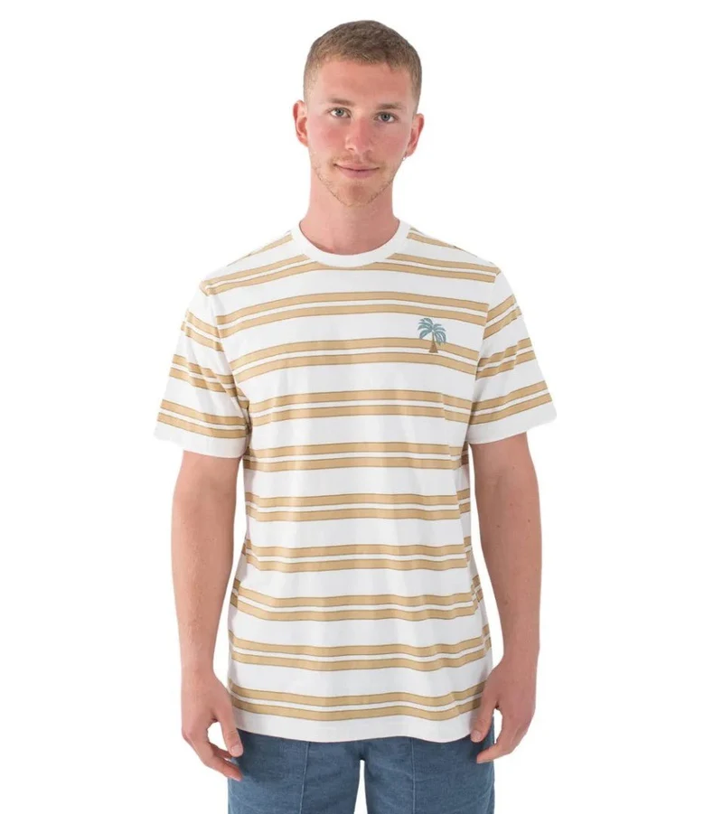 Naturals Stripe T-Shirt | Barely Bone