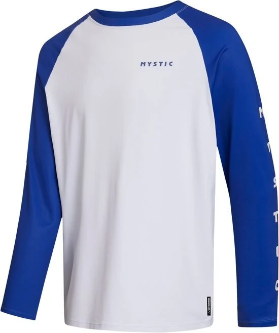 Bolt Quickdry Longsleeve | White/Blue