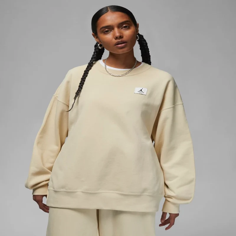 Womens Jordan Flight Fleece Crew Tee