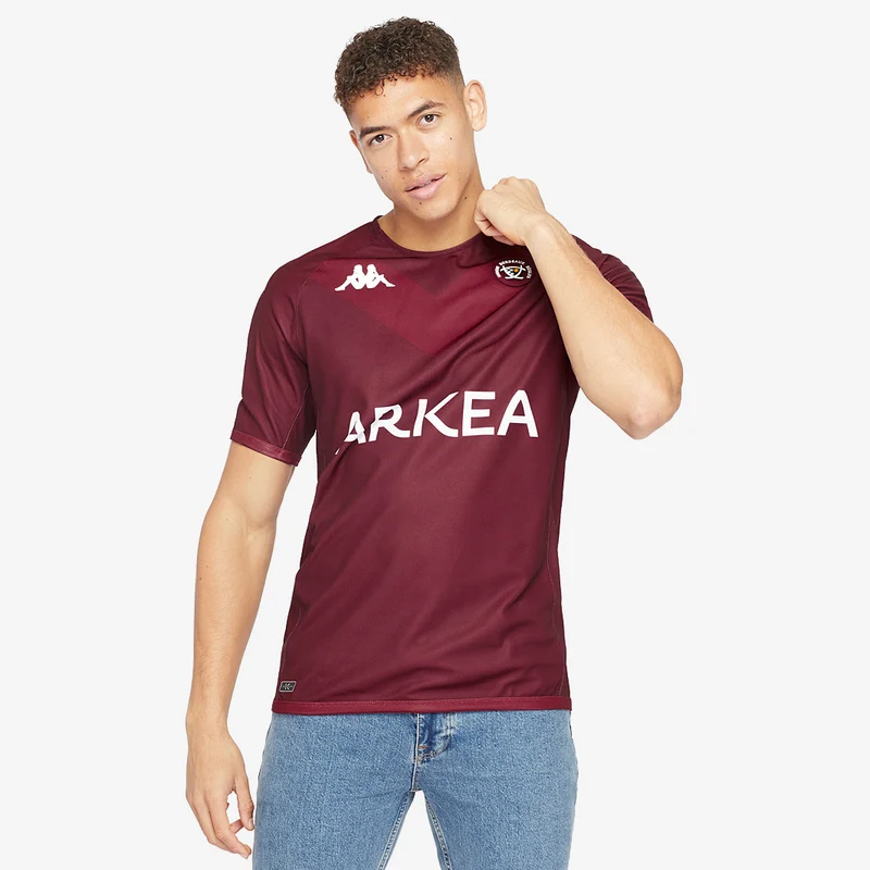 Kappa Bordeaux 22/23 Home Replica Jersey
