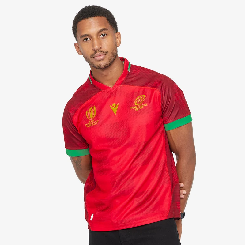 Macron Portugal RWC23 Home Replica Shirt