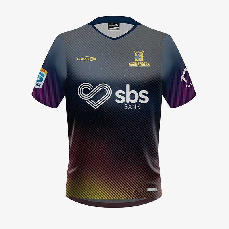 Classic Otago Highlanders 2024 Training Tee