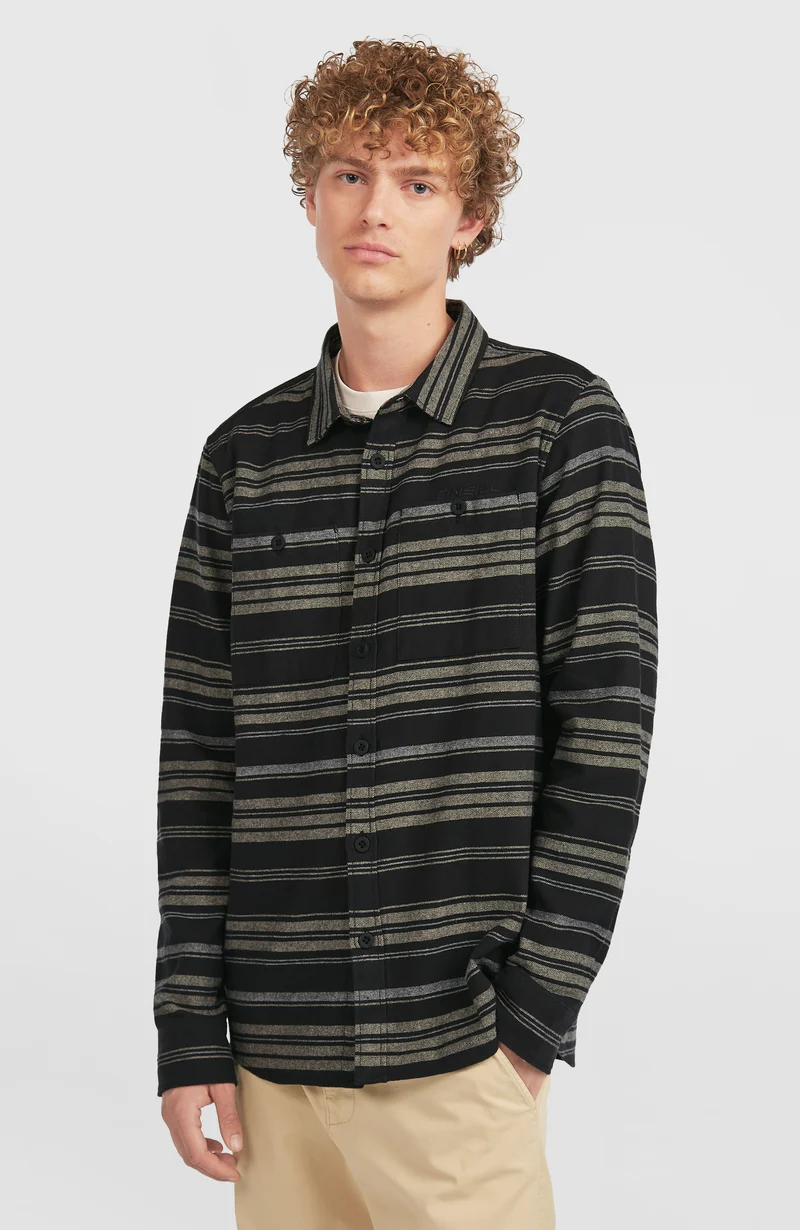Must-Have flanellen overhemd | Black Bavaro