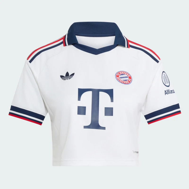 adidas Women FC Bayern 26/27 Away Cropped Jersey