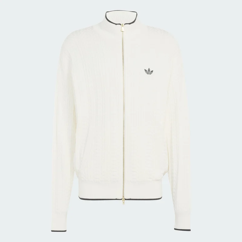 adidas Originals Men FIREBIRD CABLE KNIT TRACK TOP
