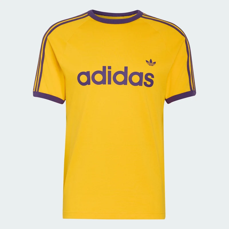 adidas Originals Men 3-Stripes Slim Ringer T-Shirt