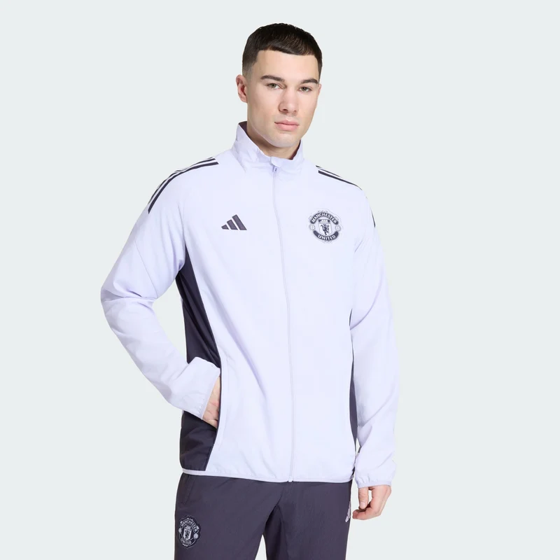 adidas Men Manchester United Tiro 25 Competition Presentation Jacket