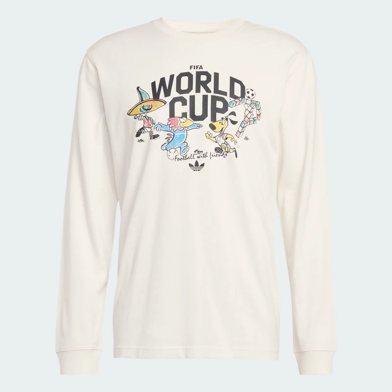 adidas Men FIFA World Cup 26™ Mascot Long Sleeve T-Shirt