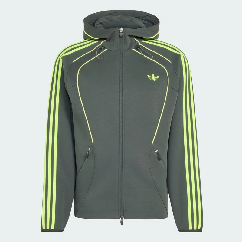 adidas Originals Men SPACER TEAMGEIST 26 CUTLINE FULLZIP HOODIE