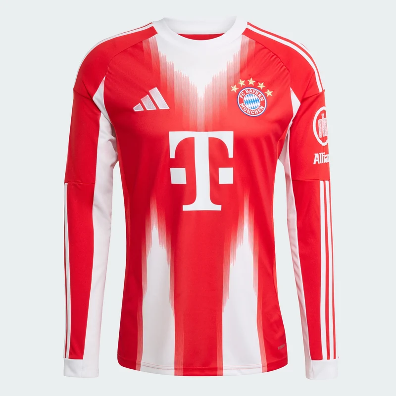 adidas Men FC Bayern 25/26 Long Sleeve Home Jersey