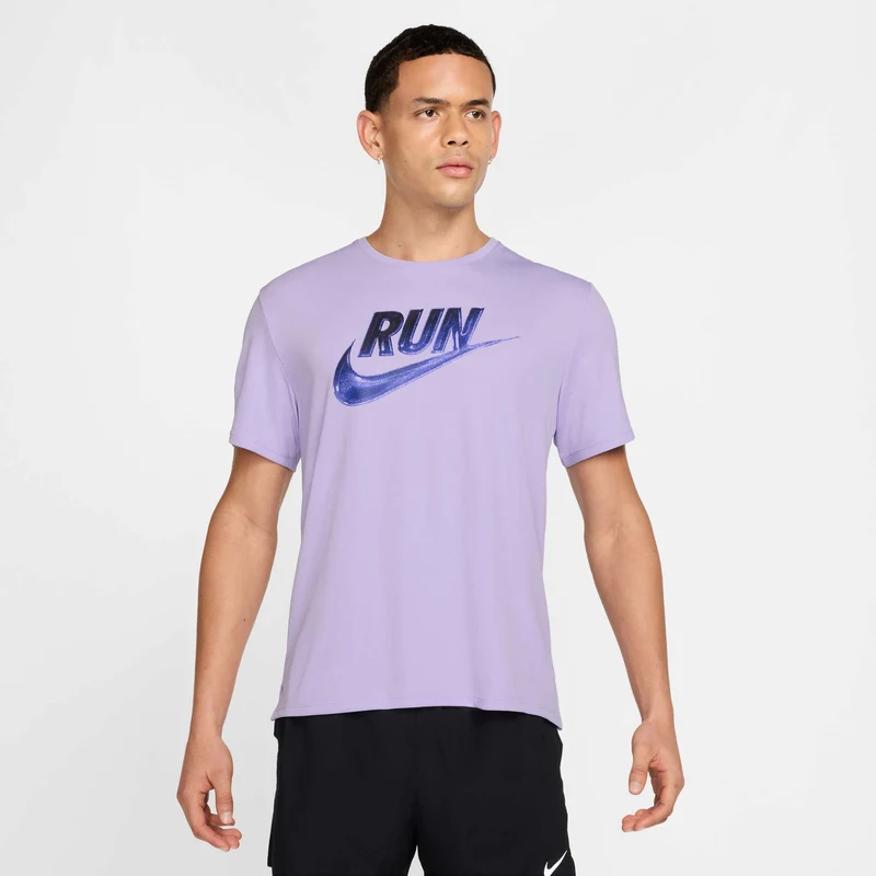Nike Men'S Dri-Fit Short-Sleeve Running Top Miler Run Energy