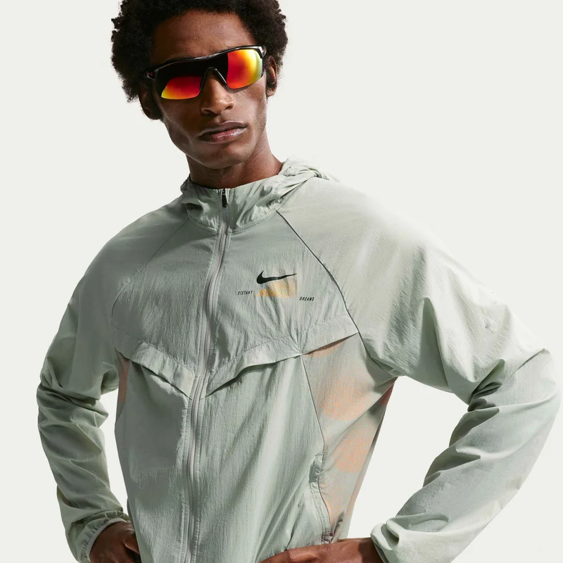 Nike Men's Repel UV Protection Running Jacket Stride