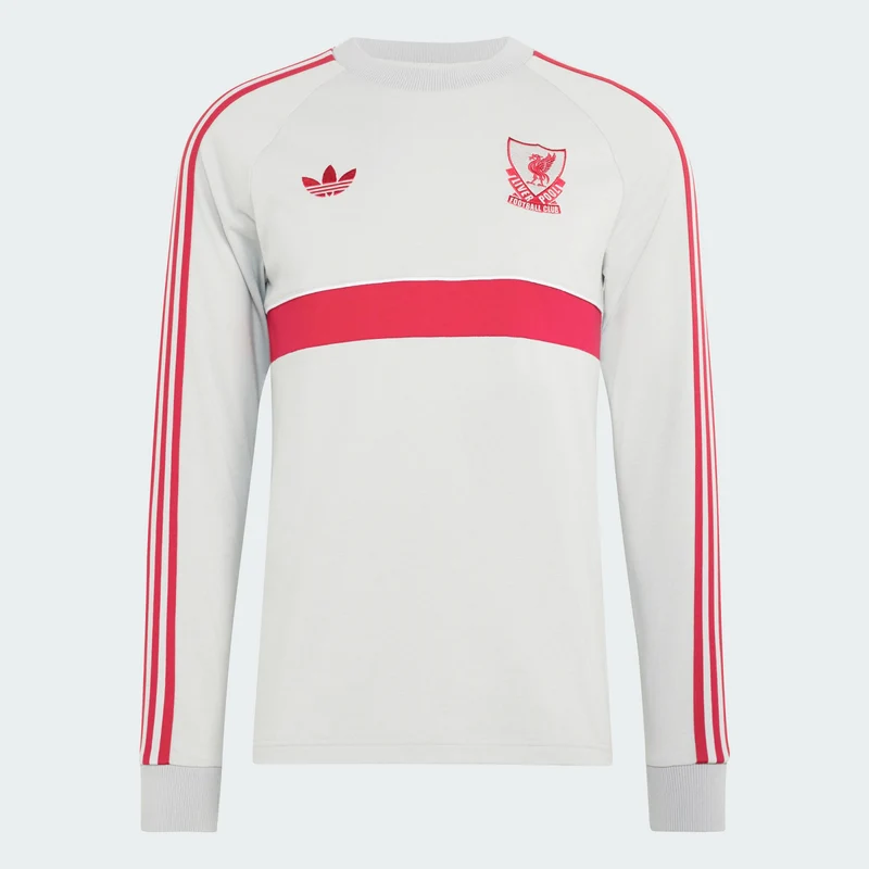 adidas Men Liverpool FC Originals Long Sleeve T-Shirt