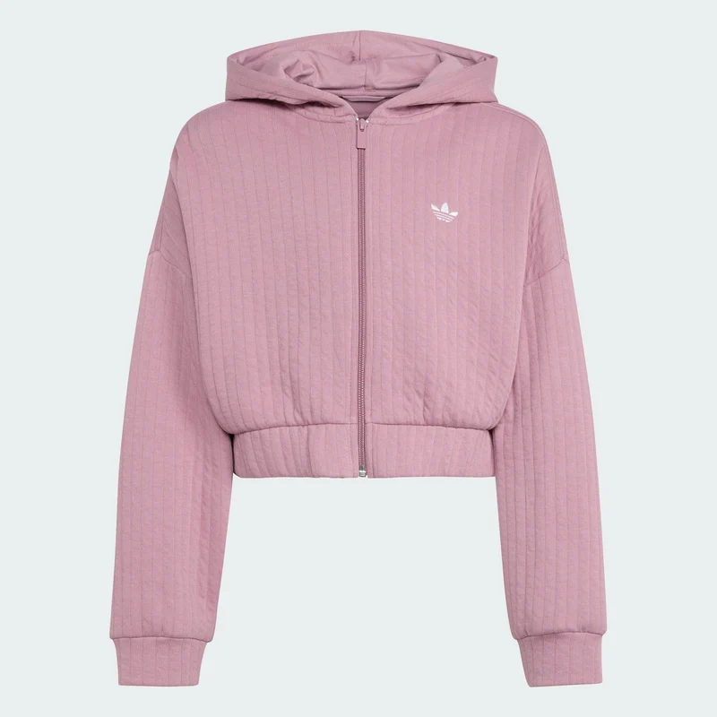 adidas Originals Kids LOOSE PADDED RIB ZIP HOODIE