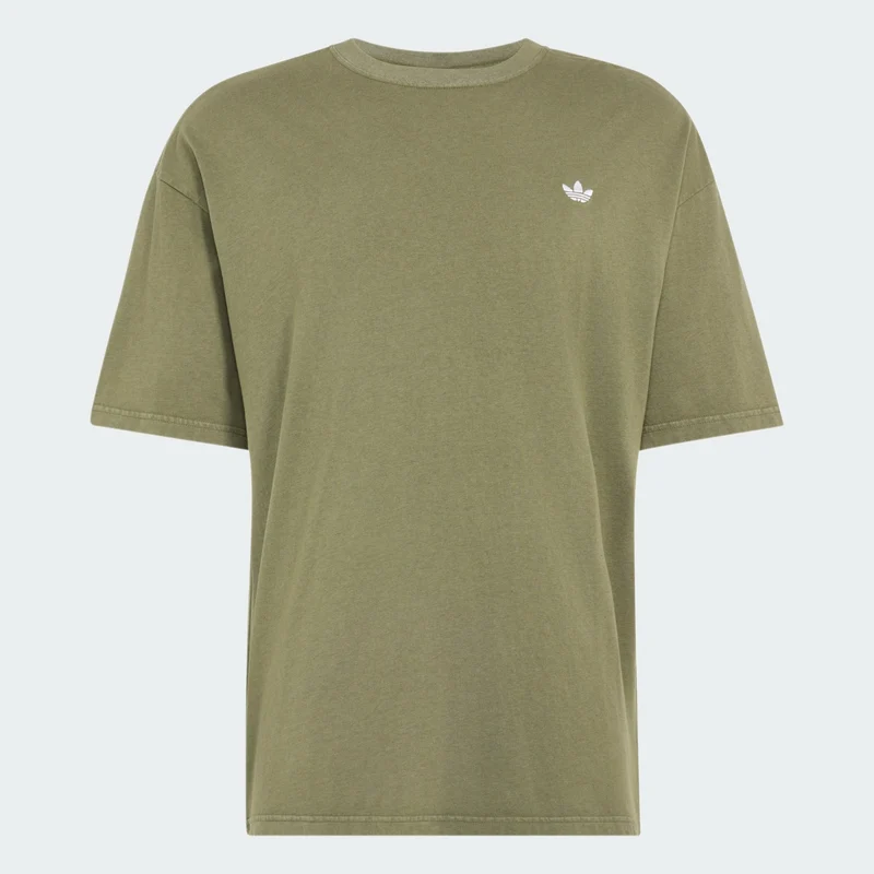 adidas Originals Men TREFOIL ESSENTIALS WASHED LOOSE DROPPED SHOULDER TEE