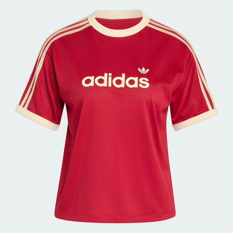 adidas Originals Women LINEAR MESH TEE