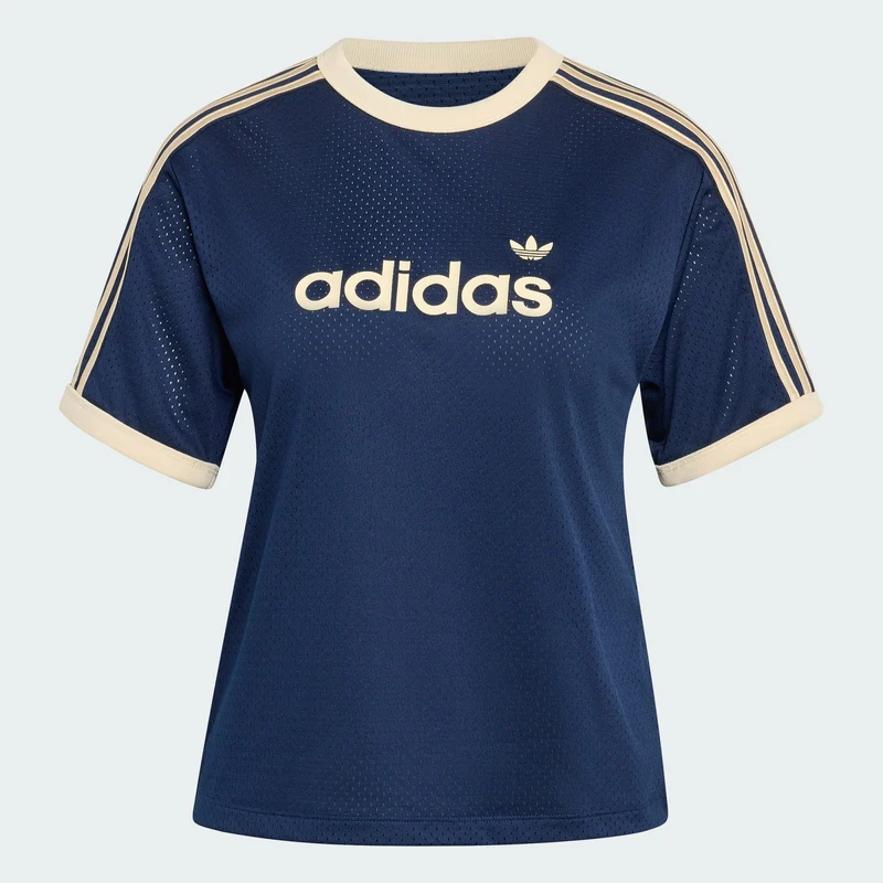 adidas Originals Women LINEAR MESH TEE