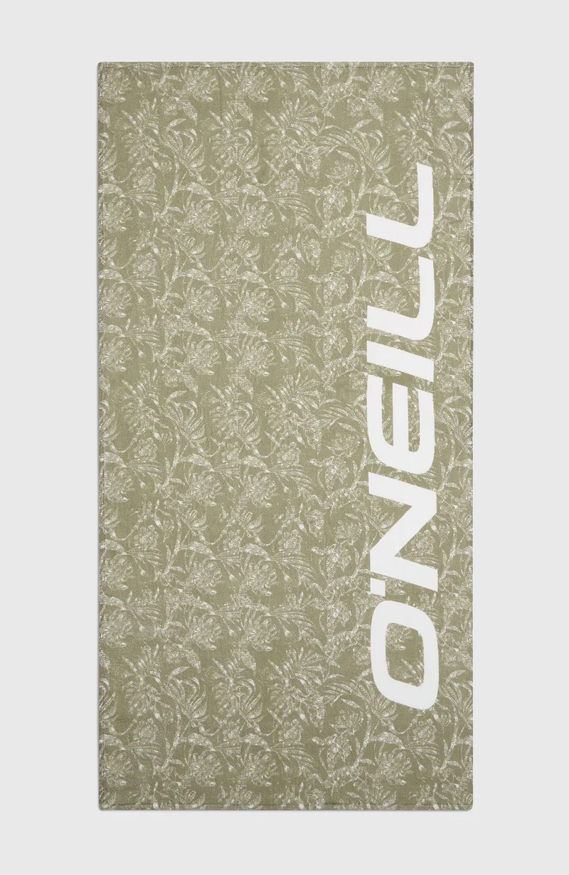Seacoast handdoek | Green Textured Jungle