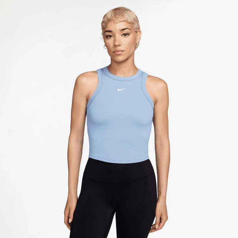 One Fitted Cropped tanktop met Dri-FIT