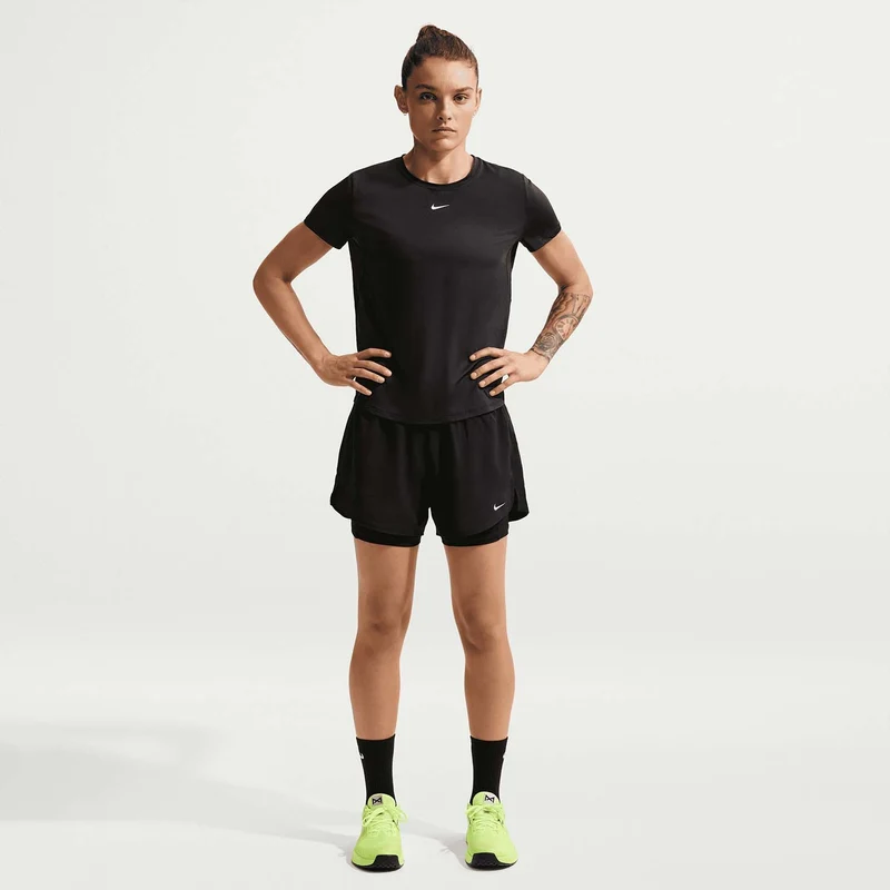 One Dri-FIT High-Waisted 2-in-1 damesshorts