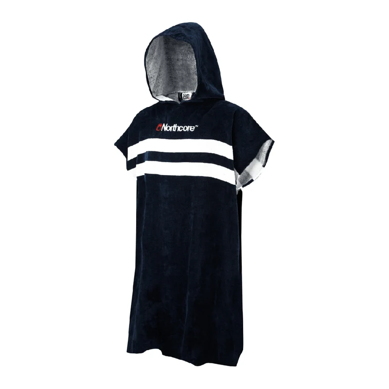 Poncho Blue Stripes