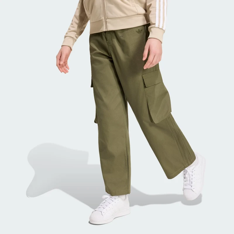adidas Originals Kids OVERSIZED RIPSTOP CARGO PANTS