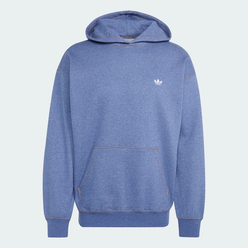 adidas Originals Men TREFOIL ESSENTIALS MELANGE LOOSE HOODIE