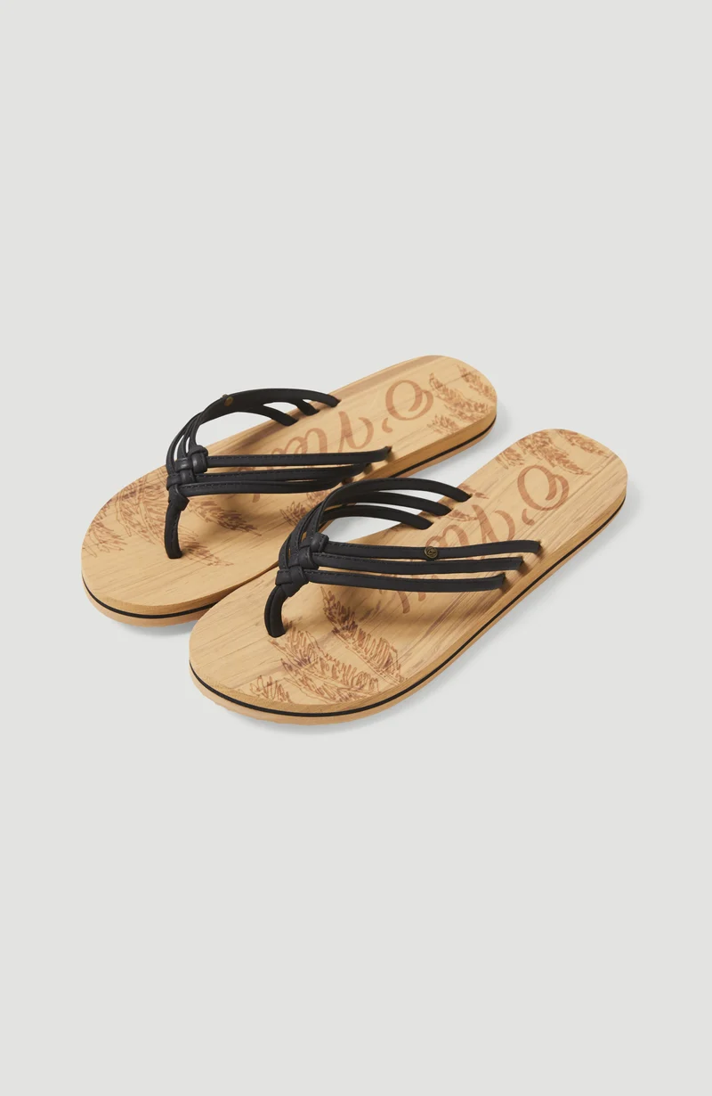 Ditsy slippers | Black Out