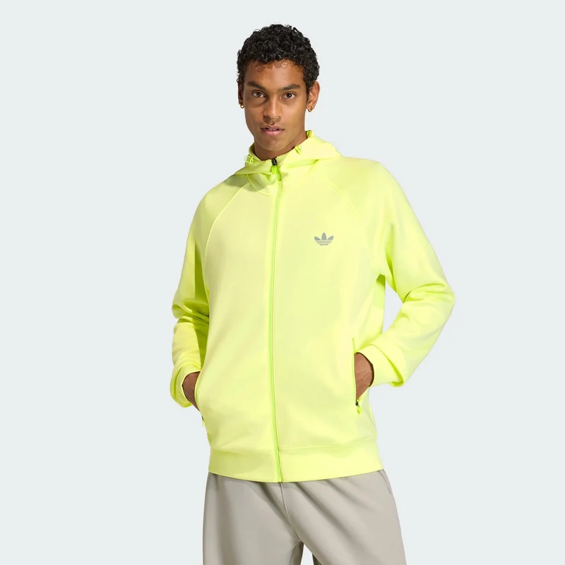 adidas Originals Men TREFOIL ESSENTIALS SPACER FULLZIP Hoodie