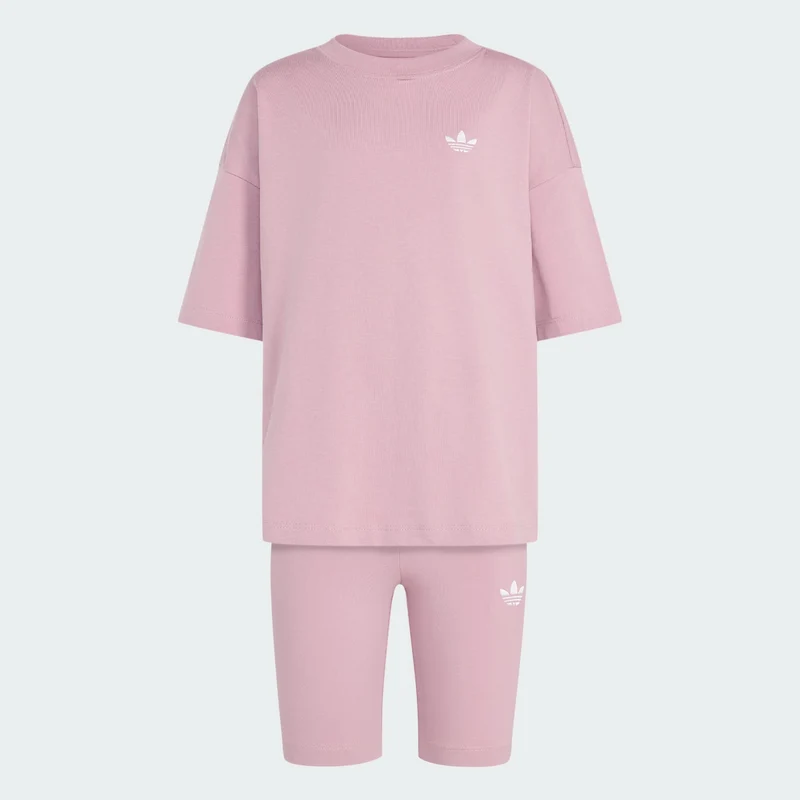 adidas Originals Kids CYCLING SHORTS TEE SET